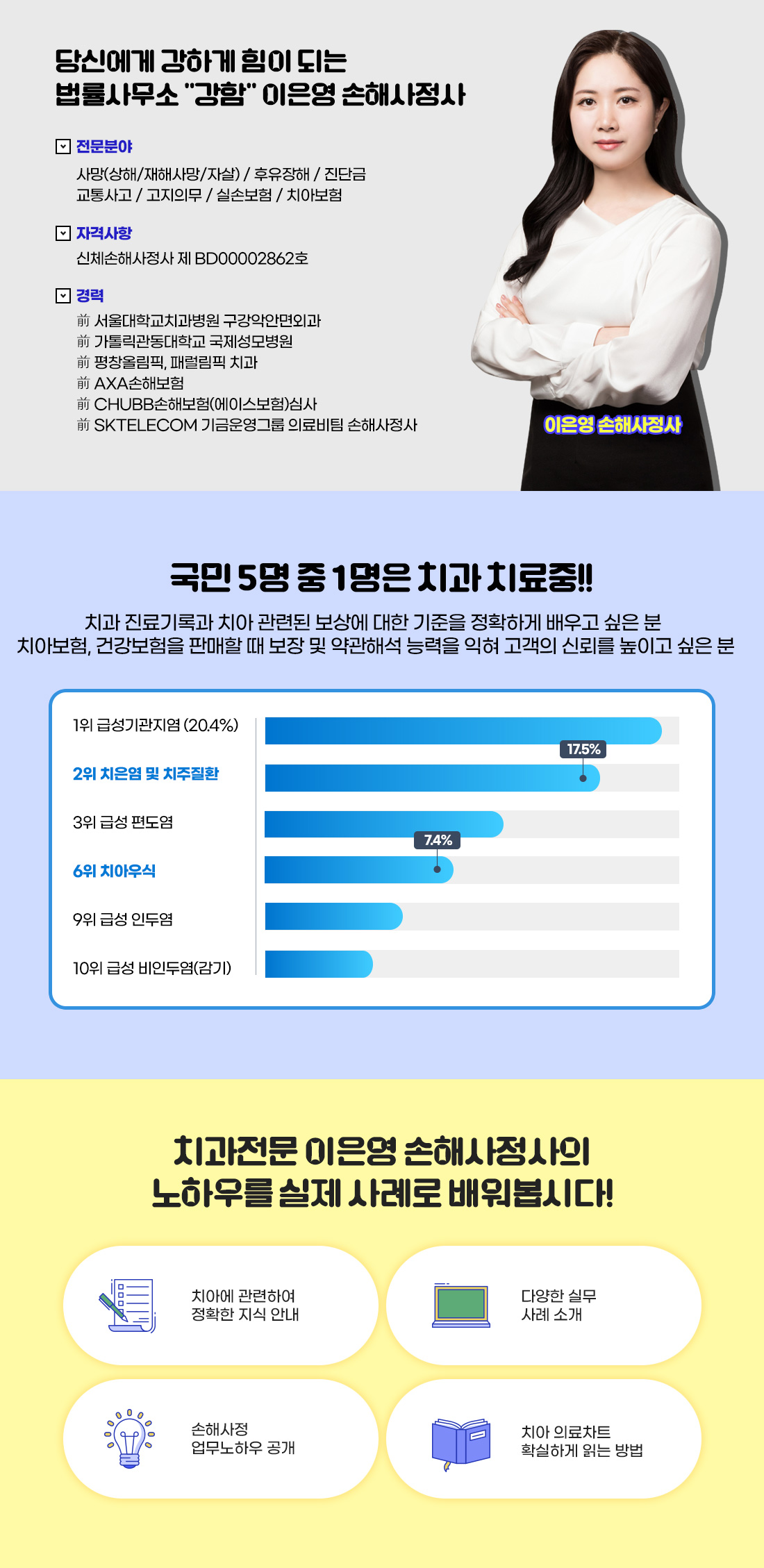 손해사정사 치아보험